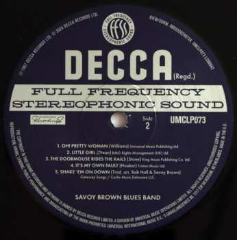 LP Savoy Brown: Shake Down