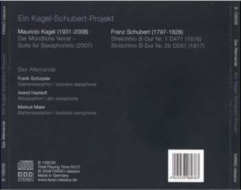 CD Sax Allemande: Ein Kagel-Schubert Projekt