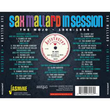 CD Oett "Sax" Mallard: The Mojo - 1946-1954