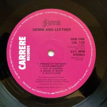 CD Saxon: Denim & Leather