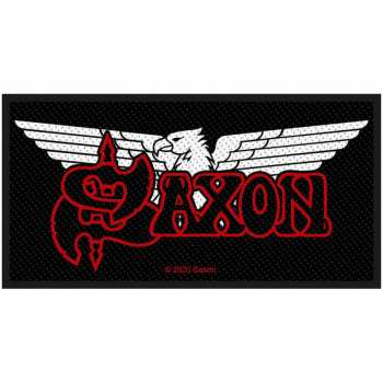 Merch Saxon: Patch Logo Saxon/eagle