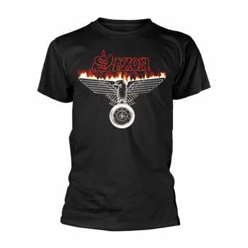 Merch Saxon: Tričko Wheels Of Steel S