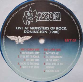 2LP Saxon: Wheels Of Steel CLR | LTD
