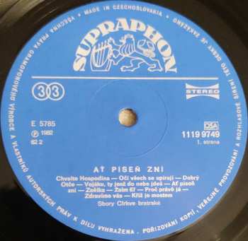 LP Sbory Církve Bratrské: Ať Píseň Zní