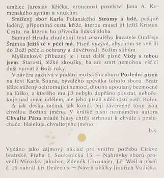 LP Sbory Církve Bratrské: Ať Píseň Zní