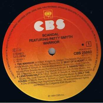 LP Patty Smyth: Warrior