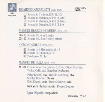 CD Manuel de Falla: The Spanish Harpsichord