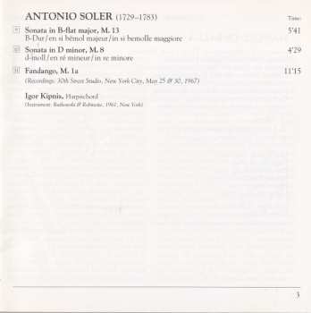 CD Manuel de Falla: The Spanish Harpsichord