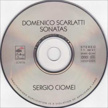 CD Domenico Scarlatti: Sonatas