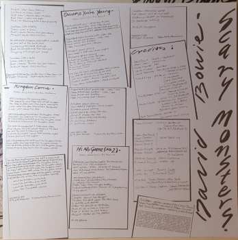 LP David Bowie: Scary Monsters