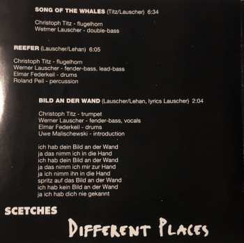 CD Scetches: Different Places