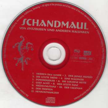 CD Schandmaul: Von Spitzbuben Und Anderen Halunken DIGI