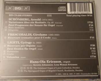 CD Arnold Schoenberg: Organ Music