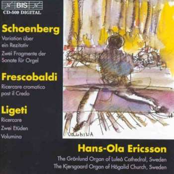 CD Arnold Schoenberg: Organ Music