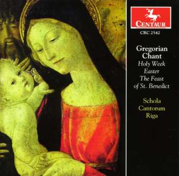 Album Schola Cantorum Riga: Gregorian Chant: Holy Week