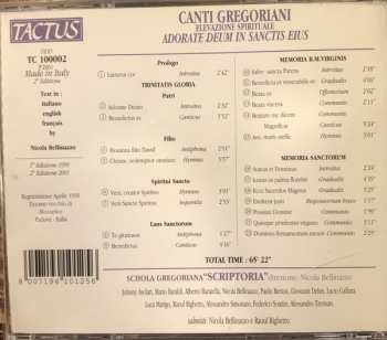 CD Schola Gregoriana Pragensis: Canti Gregoriani: Adorate Deum … In Sanctis Eius