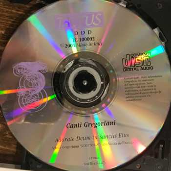 CD Schola Gregoriana Pragensis: Canti Gregoriani: Adorate Deum … In Sanctis Eius