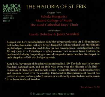 CD/Doos Schola Hungarica: Erik Den Heliges Hystoria