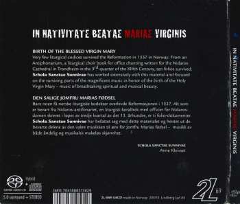 SACD Schola Sanctae Sunnivae: In Nativitate Beatae Mariae Virginis