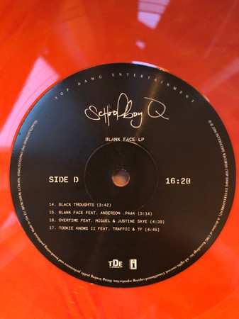 2LP Schoolboy Q: Blank Face LP LTD | CLR