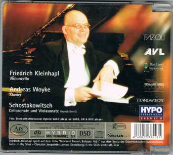 SACD Dmitri Shostakovich: Schostakowitsch Sonaten
