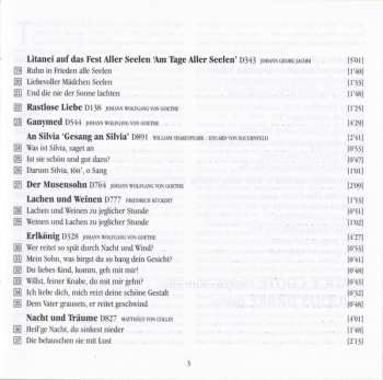 CD Franz Schubert: 21 Songs