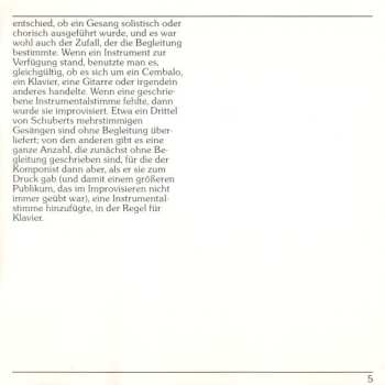 CD Franz Schubert: Deutsche Messe · Chorwerke