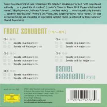 5CD/Doos Franz Schubert: Piano Sonatas