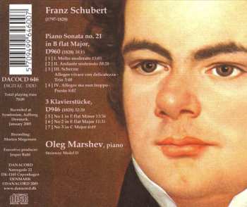 CD Franz Schubert: The Late Schubert 