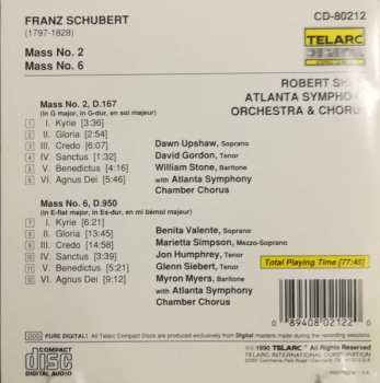 CD Franz Schubert: Mass No.2/Mass No.6