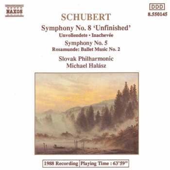 CD Franz Schubert: Symphony No. 8 'Unfinished' / Symphony No. 5 / Rosamunde: Ballet Music No. 2