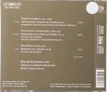 SACD Pyotr Ilyich Tchaikovsky: Schubert | Tchaikovsky | Bruch
