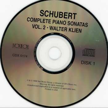 2CD Franz Schubert: Complete Piano Sonatas, Volume 2