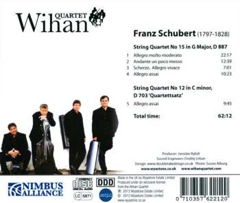 CD Franz Schubert: Schubert String Quartets