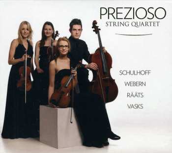 CD Pēteris Vasks: Prezioso String Quartet