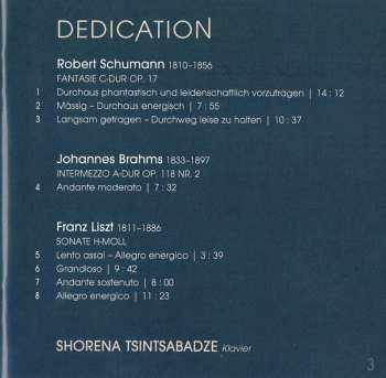 SACD Robert Schumann: Dedication