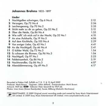 CD Robert Schumann: Dichterliebe / Lieder
