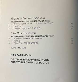 CD Robert Schumann: Violin Concertos DIGI
