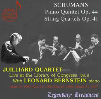 Album Robert Schumann: Live At The Library Of Congress Vol.5 : Piano Quintet Op. 44 / String Quartets Op. 41 