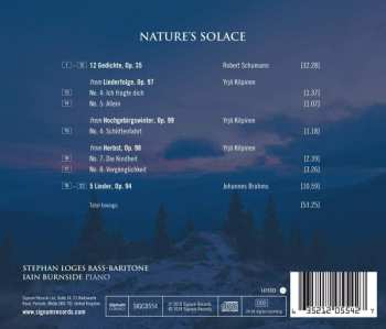 CD Robert Schumann: Nature's Solace