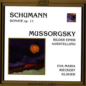 Album Schumann / Rieckert,eva Maria: Sonata Op 11