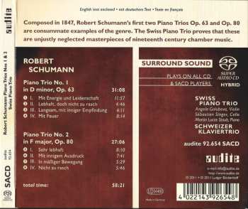 SACD Robert Schumann: Piano Trios Nos 1 & 2