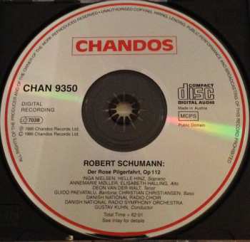 CD Robert Schumann: Der Rose Pilgerfahrt