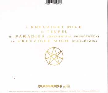 CD Schwarzer Engel: Kreuziget Mich