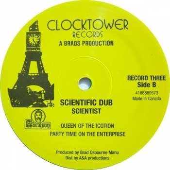 3LP Scientist: Scientific Dub LTD