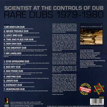 LP Scientist: Scientist At The Controls Of Dub: Rare Dubs 1979-1980