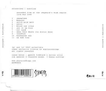 CD The Scientists: Sedition
