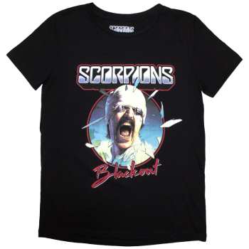 Merch Scorpions: Dames T-shirt Blackout Tour '82