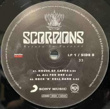 2LP Scorpions: Return To Forever