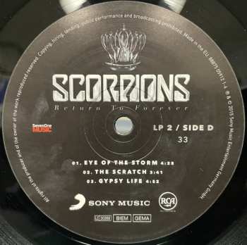 2LP Scorpions: Return To Forever